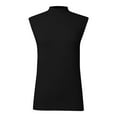 thumbnail image 5 of Kureaily Women's Turtle Neck Sweater Vest Sleeveless Knit Pullover Tank Tops Casual Trendy Slim Fitted Tops, 5 of 6