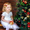 thumbnail image 6 of Knot Ribbon 12 Pcs Christmas Bows Decoration GIXUSIL Mini Silver Bowknot Christmas Tree Hanging Decor 2" Xmas Tree DIY Holiday Party Ornaments (Silve), 6 of 7