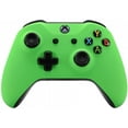 thumbnail image 1 of eXtremeRate® Green Faceplate Cover, Soft Touch Front Housing Shell Case, Comfortable Soft Grip Replacement Kit, 1 of 5