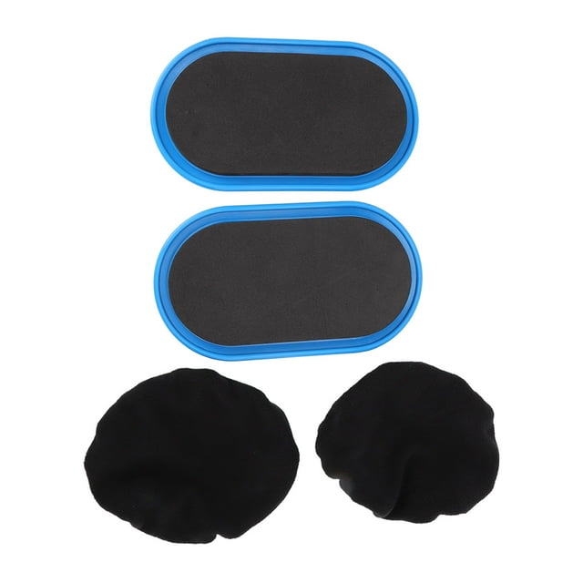 Gliding Disc, Hands Body Coordination Convex Design Lightweight Large Usage Exercise Gliding Disc For Yoga For Men Blue