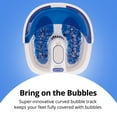 thumbnail image 3 of HoMedics Bubble Bliss Elite Foot Spa with Heat, Massage, Temp Control, Warming, Heating Features, Removable Pumice, 3 of 17