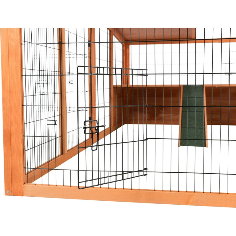 TRIXIE Weatherproof Outdoor X-Large Wooden Small Animal Cage and