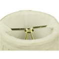 thumbnail image 3 of Home Concept 3x4x4 Crisp Linen Pleated Clip-on Candelabra Lampshade, 3 of 4