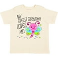 thumbnail image 3 of Inktastic My Great Grandma Loves Me- Cute Dragonfly Boys or Girls Toddler T-Shirt, 3 of 5