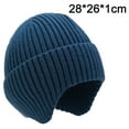 thumbnail image 2 of Lojalitet Men's knitted hat with twist, 2 of 5