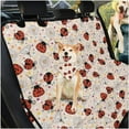 thumbnail image 3 of Pzuqiu Ladybug Daisy Pets Dog Car Seat Cover for Back Seat Waterproof Scratchproof Dogs Seat Covers Protection Against Dirt, Pet Fur with Adjustable Bandanas Garbage Bag, 3 of 6