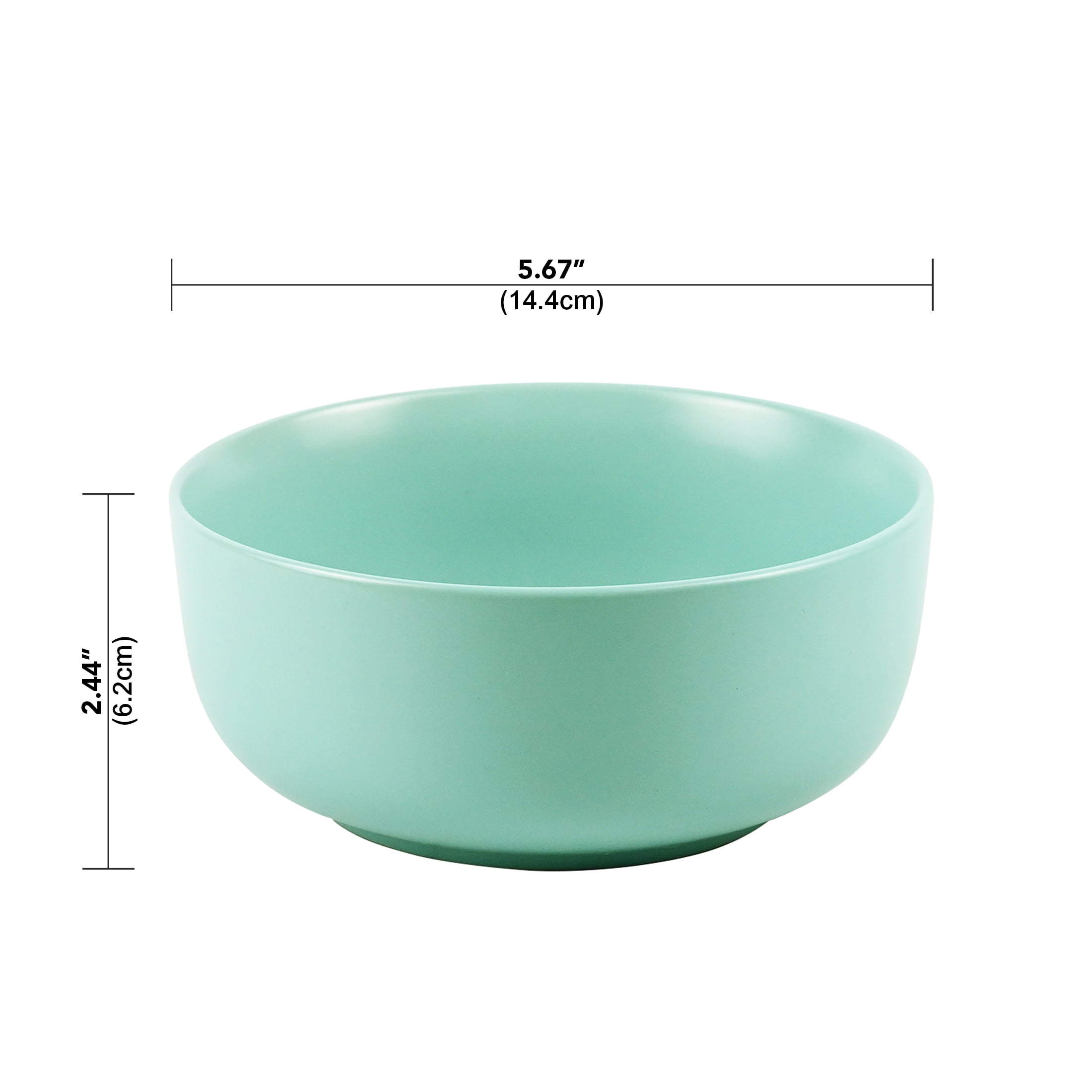 Mainstays Alessandra Mint Stoneware Cereal Bowl