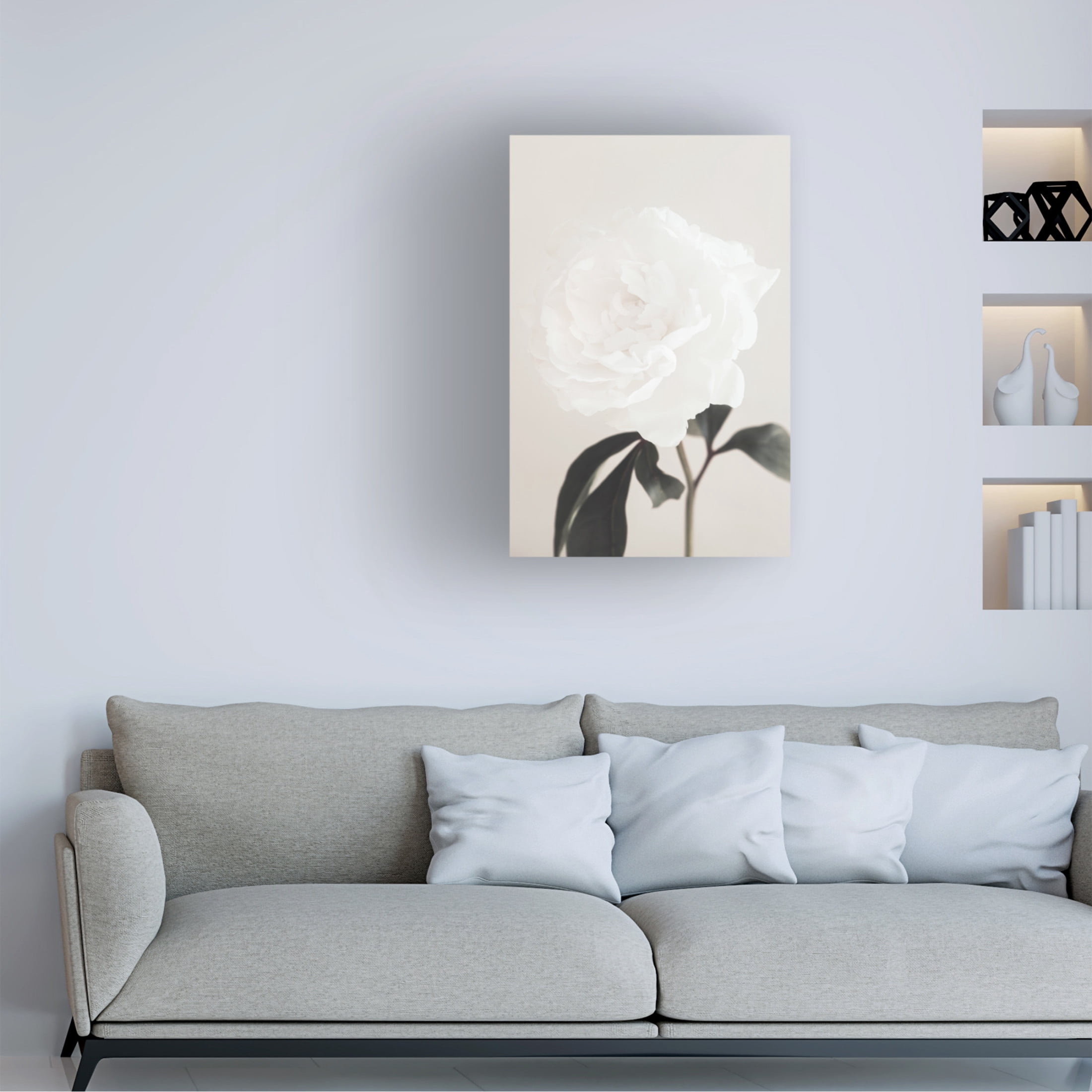 Trademark Fine Art Pictufy Studio III Peony 03 Canvas Wall Art