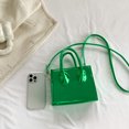 thumbnail image 3 of Bolsa De Hombro Bolso de mano para mujer, bolso cuadrado pequeño con láser, bolso cruzado sólido a la moda brillante, bolsos de mano Tmvgtek Para Estrenar, 3 of 4