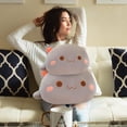thumbnail image 4 of FUYU Cat Stuffed Animals, Soft Cat Plush Pillow Kawaii Kitten Stuffed Animal Toy Gifts for Kids Boys Girls Room Decor (White Round Eyes,15in/37cm), 4 of 7