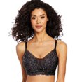 thumbnail image 1 of Bali Womens Lace Desire Wirefree Bra, 3XL, Black/Crystal Grey, 1 of 1
