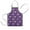 Purple Fairy Unicorn, variant on Princess Unicorn Star Pattern Kids Aprons for Girls and Boys,Adjustable Neck Strap Toddler Aprons for Kids Cooking Baking