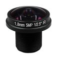 thumbnail image 1 of HD Fisheye CCTV Lens 5MP 1.8mm M12*0.5 Mount 1/2.5 F2.0 180, 1 of 5