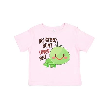 

Inktastic My Great Aunt Loves Me- Cute Turtle Boys or Girls Baby T-Shirt