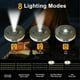 thumbnail image 5 of Camping String Lights, IP44 Waterproof 33Ft Outdoor String Lights with RGB Colorful & Warm White Light, Quick Storage, 5 of 5