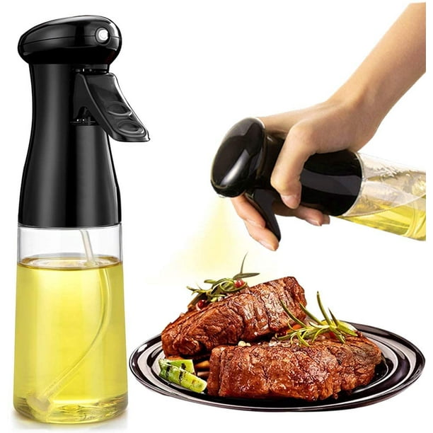 Ascebrk Distributeur d'huile électrique – Pulvérisateur d'huile d'olive  pour la cuisson – 355 ml – Distributeur d'huile de qualité alimentaire –