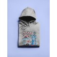 thumbnail image 3 of Japan Tourist Map Hoodie Men -Image by Shutterstock, Male Medium, 3 of 4