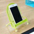 thumbnail image 2 of Metal Mesh Phone Stand, 5.51in Adjustable Support Holder for Desktop Phone Support Bed Use Office Travel Green, 2 of 3