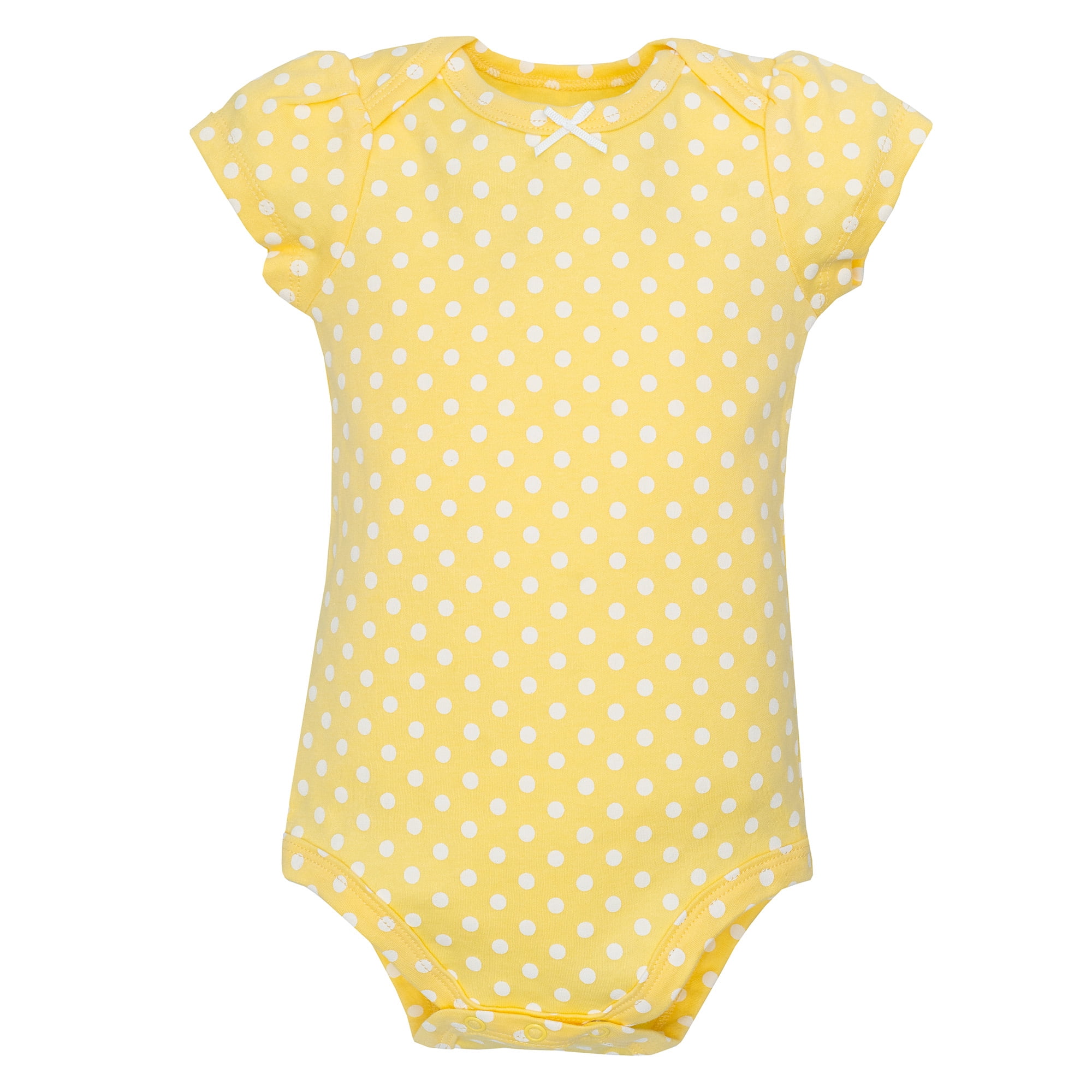 Hudson Baby Infant Girls Cotton Bodysuits 5-Pack, Queen Bee, 18-24 Months