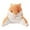 Orange, variant on Soft Hamster Reading Pillow With Support Arms For Bed And Chair Comfort