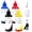 63-4P, variant on 63XL High-Yield Ink Bottles Refill Dye Ink Bottles for HP 3630 3830 4650 1112 2130 4510 4520 Printer(100ml * 4 Pack)