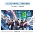 thumbnail image 2 of Ghostbusters Answer The Call Beach Towel Microfiber Soft Absorbent Quick-Dry Bath Towel 130x80cm for Bathroom Shower Guests Pool Swimming Camp Holiday Gym for Kid Adult, 2 of 8
