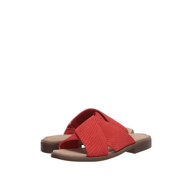 Clarks Declan Ivy Women s Slide Cross Sandals 50563 Walmart