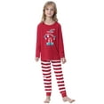 thumbnail image 5 of Purcoar Christmas Family Matching Pajamas Cotton Sleepwear Sets Child S-XXL, 5 of 9