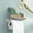 Silver_Free Size, variant on Gnmfd Wall Mounted Toilet Paper Holder with Shelf for Bathroom Washroom, Large Phone Holder and Tissue Organizer, Stylish Modern Design, Over the Toilet Storage, Bathroom Storage Cabinet