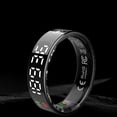 thumbnail image 1 of Bague Intelligente Bague Santé - Bagues Intelligentes pour Femmes Hommes, Bague Traqueur de Mise en Forme avec Écran d'Affichage LED, Bague Traqueur de Sommeil Compatible avec iOS/Android, 1 of 10