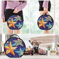 thumbnail image 5 of BZSMCE Makeup Bag Large Travel Cosmetic Bag with Adjustable Dividers Fashion Cosmic Brightness Printed, 5 of 7