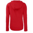 thumbnail image 3 of Women's Cutter & Buck Red California Angels Cooperstown Collection Daybreak Eco Recycled Full-Zip Hoodie Jacket, 3 of 3