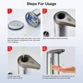 thumbnail image 5 of Distributeur Automatique de Savon en Acier Inoxydable Sans Contact avec Infr, 5 of 5