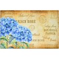thumbnail image 4 of SPXUBZ Placemats, Vintage Postcard Blue Hydrangea 18x12 Inch Placemats for Family Table Holiday Decor Placemat Set of 4, 4 of 5