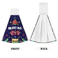 thumbnail image 2 of Sikiie Happy Mardi Gras Hand Towel with Loop Hanging Towel Absorbent Tie Towels for Kitchen Tea Bar Bathroom Decor, 2 of 7