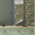 thumbnail image 5 of Ambesonne, Leaves Greenery Peel & Stick Wallpaper for Home, Nature Leafy Print, 13"x36", Khaki Peacock Green, 5 of 5