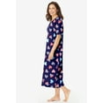 thumbnail image 3 of Dreams & Co. Plus Size Long Print Sleepshirt, 3 of 5