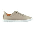 thumbnail image 1 of Lunar Womens St Ives Leather Plimsolls, 1 of 3