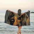 thumbnail image 6 of BCIIG Dachshund Quick Dry Towel Graphic Beach Towel for Travel and Kids, Adults, 27.5x55in, Ultra-Fine Fiber, Lightweight Towel 55x27.5in, 6 of 7