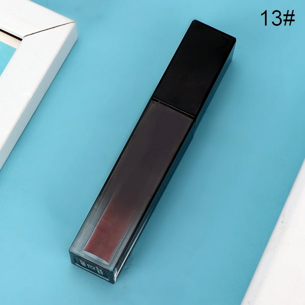 Lápiz Labial Líquido Lápiz Labial Líquido Hidratante De Brillo Labial Mate De Larga Duración Nutritivo 5.7ml # 13 ANGGREK No