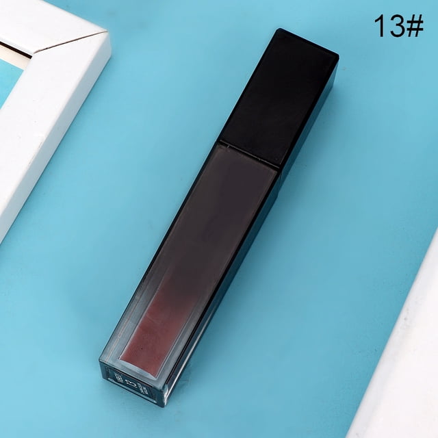 Lápiz Labial Líquido Lápiz Labial Líquido Hidratante De Brillo Labial Mate De Larga Duración Nutritivo 5.7ml # 13 ANGGREK No