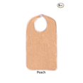 thumbnail image 1 of Adult Terry Cloth Bib With Velcro Closure Size 18 X 30 - 6 Pack (Peach), 1 of 1