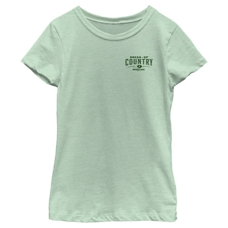 Girl s Mossy Oak Small Break-Up Country Logo Graphic Tee Mint X Small