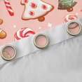 thumbnail image 4 of Manfei Cute Gingerbread Black Out Curtains for Kids Children, Sweet Candy Sugar Curtains Pack of 2 (42x63 Each), Kawaii Christmas Tree Bedroom Curtains, Luxurious Room Decor, 4 of 6