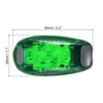 thumbnail image 2 of Uxcell LED Safety Light, 2 Pack Bicycle Tail Light Running Lights, Green, 2 of 6