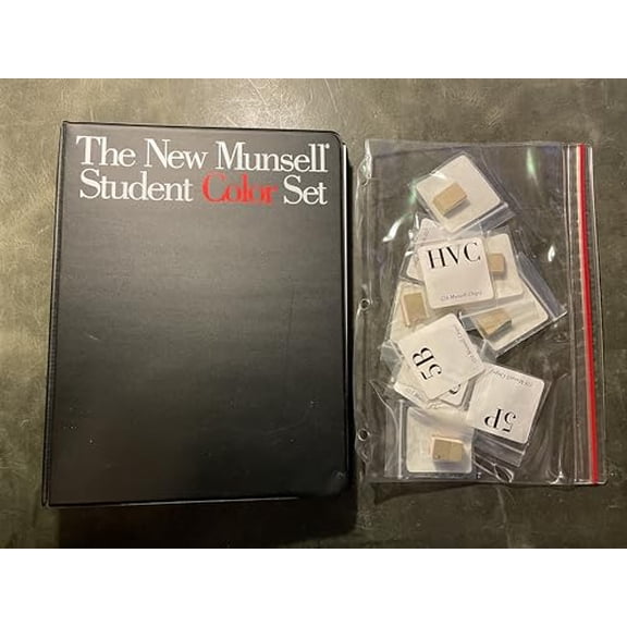 Pre-Owned New Munsell Student Color Set, 9781563670312, 1563670313, Hardcover,