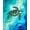 Blue, variant on ODIKA 4'x6' Machine Washable Non-Slip Area Rug, Ocean Dream Bath Shells Marine Life High Traffic Rug, Blue, 59666