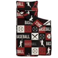 thumbnail image 2 of Baseballs and Player Silhouettes Teens Toddler Nap Mat with Pillow, Sleeping Mat Bag for Preschool Daycare 51"x22", 2 of 6