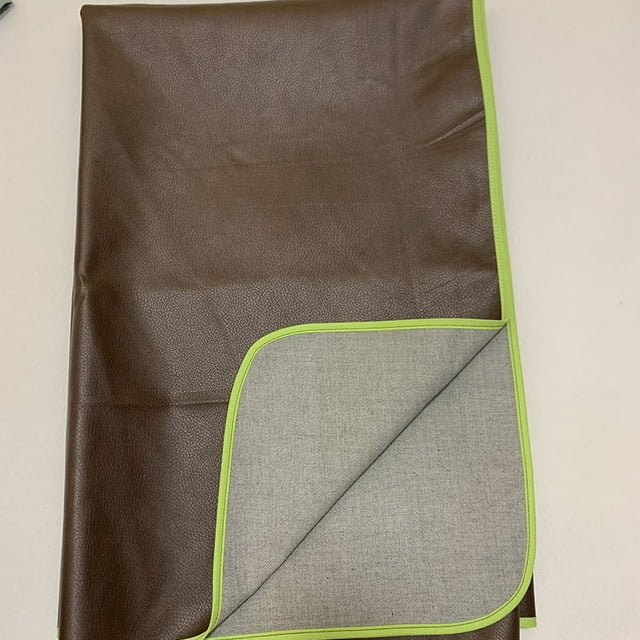 Tissu Huilé Lit Domestique Lit Imperméable Sans Lavage Cuir Feu Kang Anti-Aveuglement Jupe de Diaphragme de Lit Coussin de Diaphragme Double Face Disponible Deux