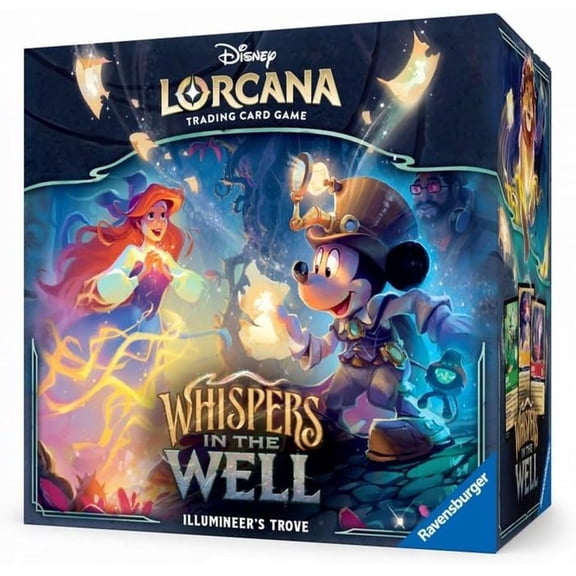 Ravensburger Disney Lorcana Trading Card Game for Adults and Kids Age 8 Years Up - Illumineer's Trove - Set 10: Whispers in the Well